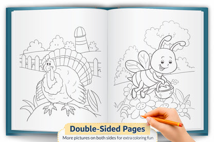 My Farm Colouring Book | Farm Animals Colouring Activity Book for Kids | Creative Learning & Fun Colouring Book
