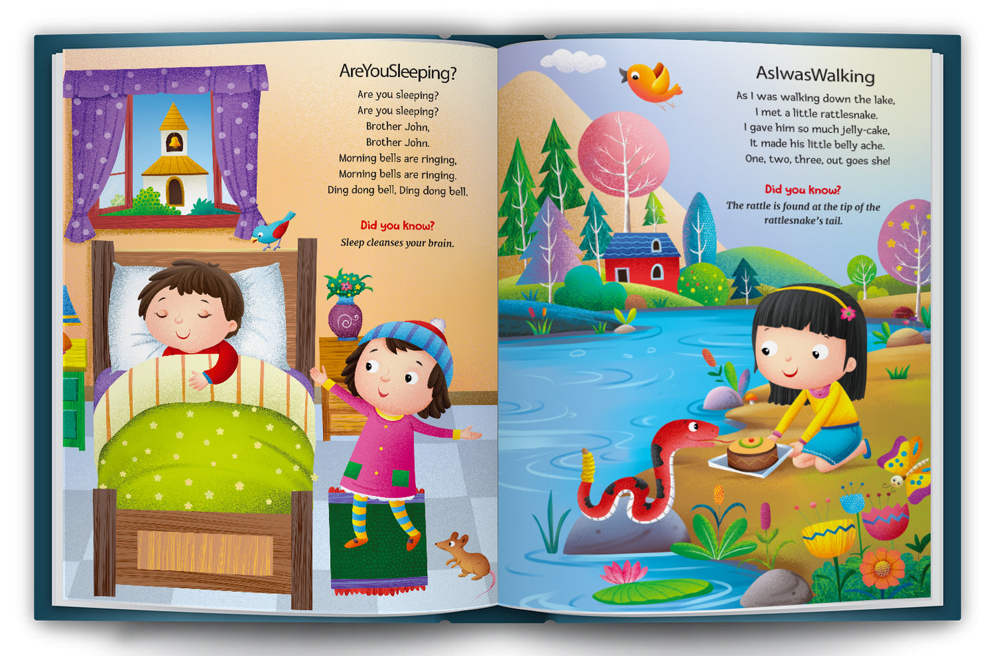 My Fabulous Rhymes Book 3 | Illustrated Nursery Rhymes Book for Early Readers & Early Learning
