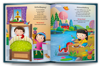 My Fabulous Rhymes Book 3 | Illustrated Nursery Rhymes Book for Early Readers & Early Learning