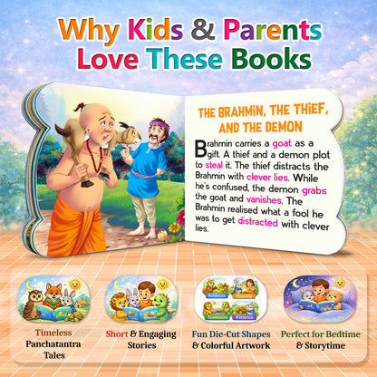 Vikram & Betal + Panchatantra Tales | 2-Book Story Combo for Kids 3+