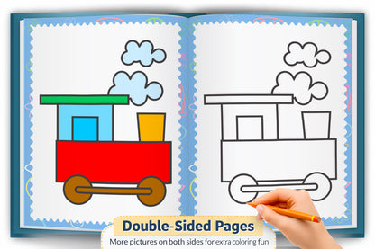 My First Super – Copy to Colour Book | Super Copy & Color Activity Book for Kids | Early Learning Coloring Book