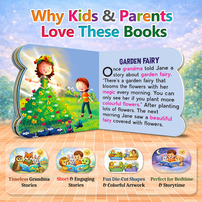 Grandpa Stories & Grandma Stories | 2-Book Story Combo for Kids 3+