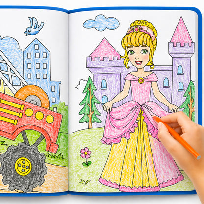 Jumbo Colouring Book 4 - Activity Colouring Book for 3 to 6 years kids