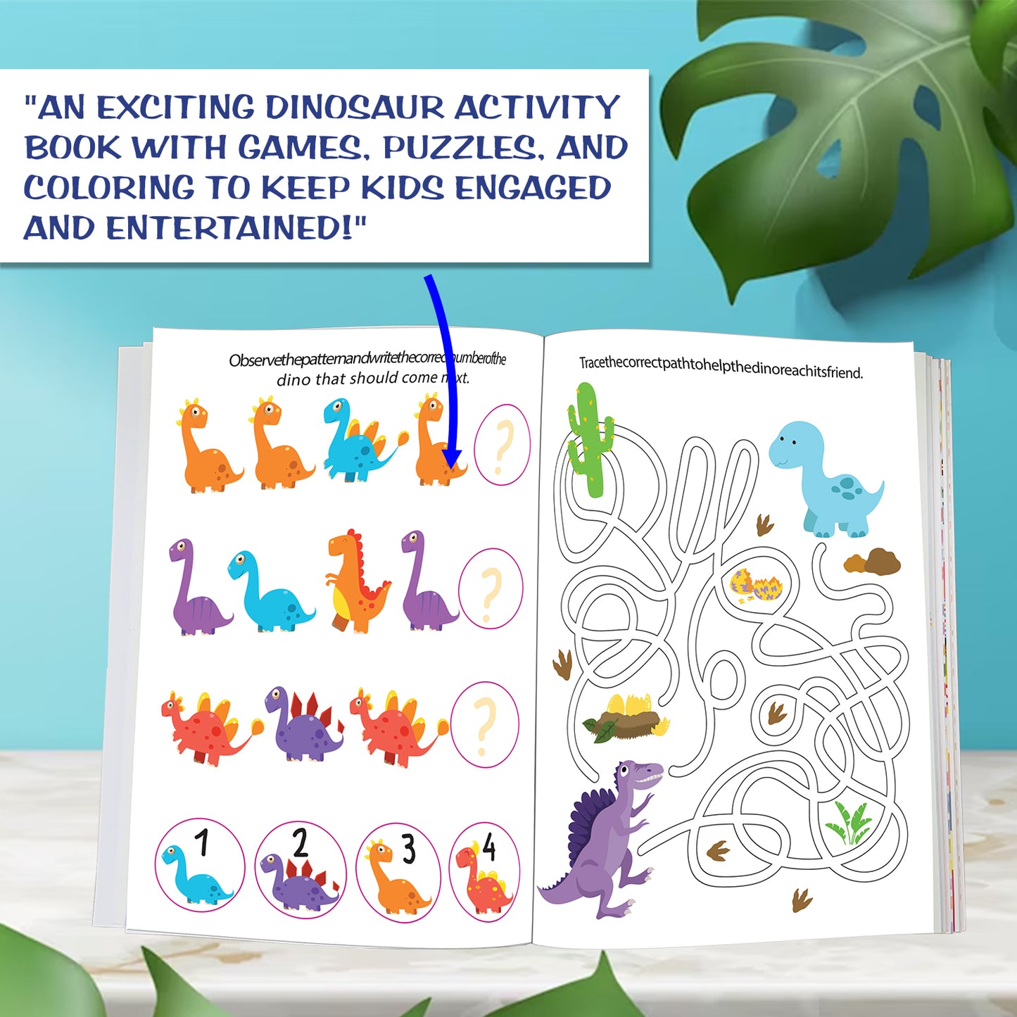 My First Dinosaur Sticker Activity Book | Fun Sticker & Activity Book for Kids