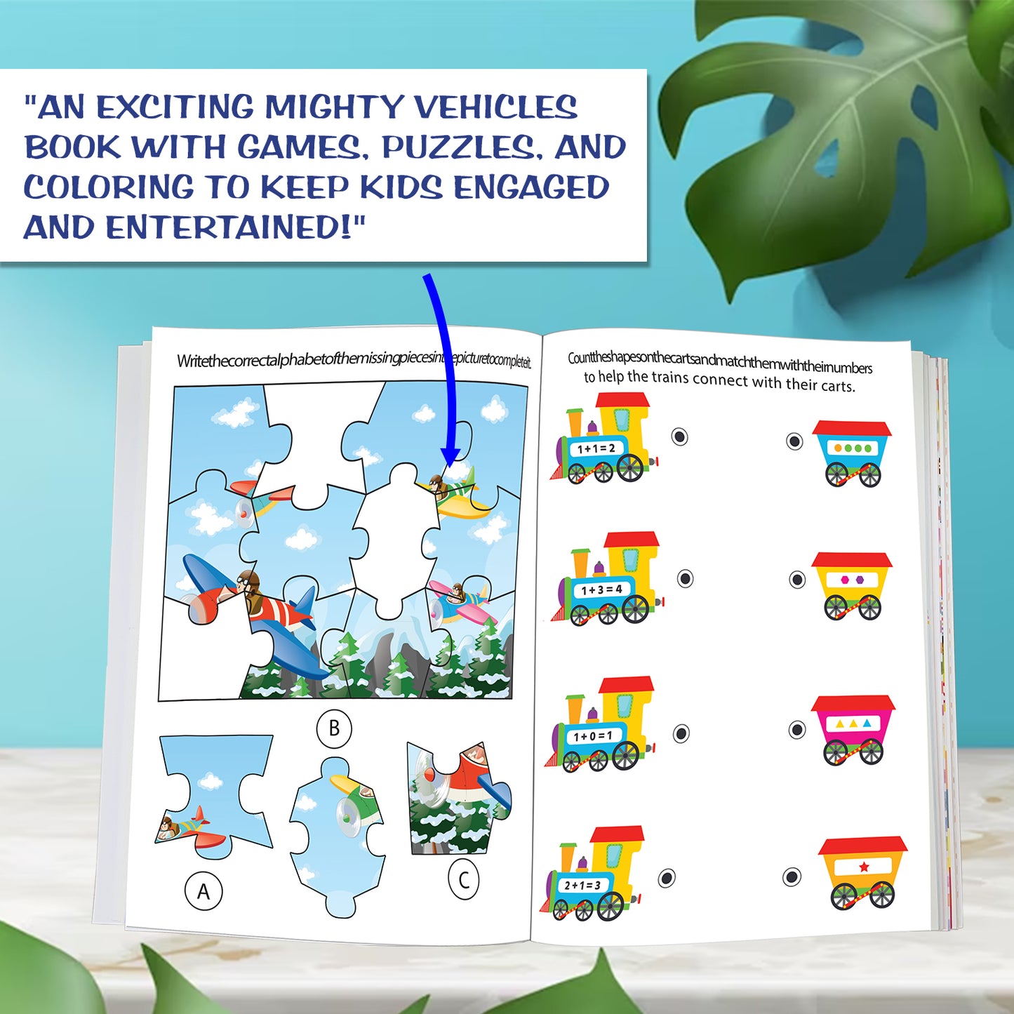 My First Mighty Vehicles Sticker Activity Book | Fun Sticker & Colouring Book for Kids