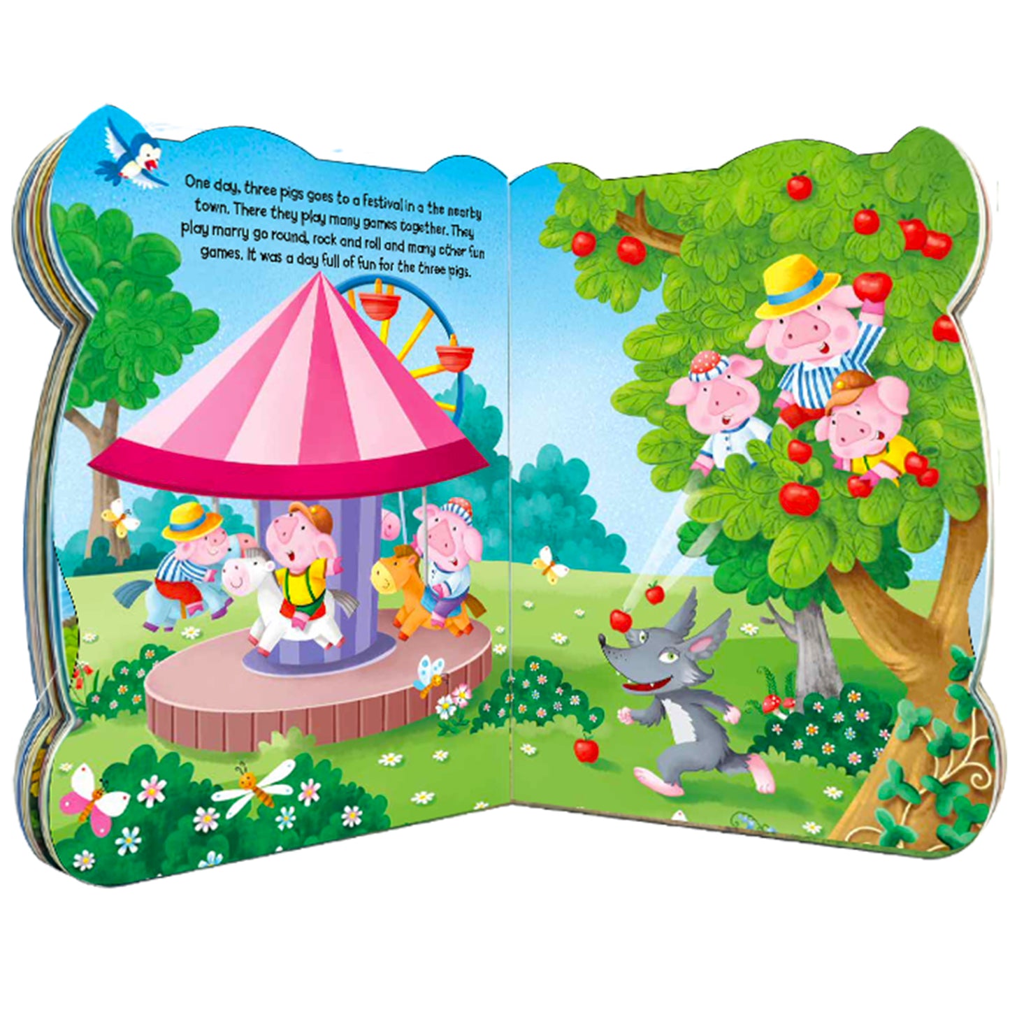 The Three Little Pigs Story Book | Classic Fairy Tale for Early Readers | Illustrated Story Book for Kids