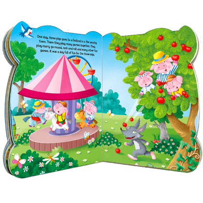 The Three Little Pigs Story Book | Classic Fairy Tale for Early Readers | Illustrated Story Book for Kids