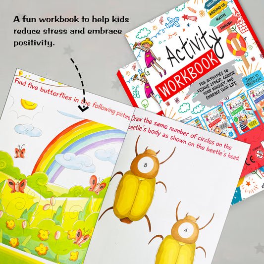 The Ultimate Activity Workbook | Fun Learning Book for Kids 3+