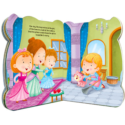 Charming Fairy Tales: Cinderella | Illustrated Story Book for Kids