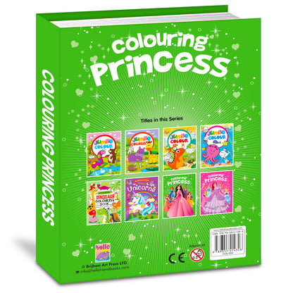 Colouring Book – Green Edition | Fun Coloring Activity Book for Kids | Creative Learning Book