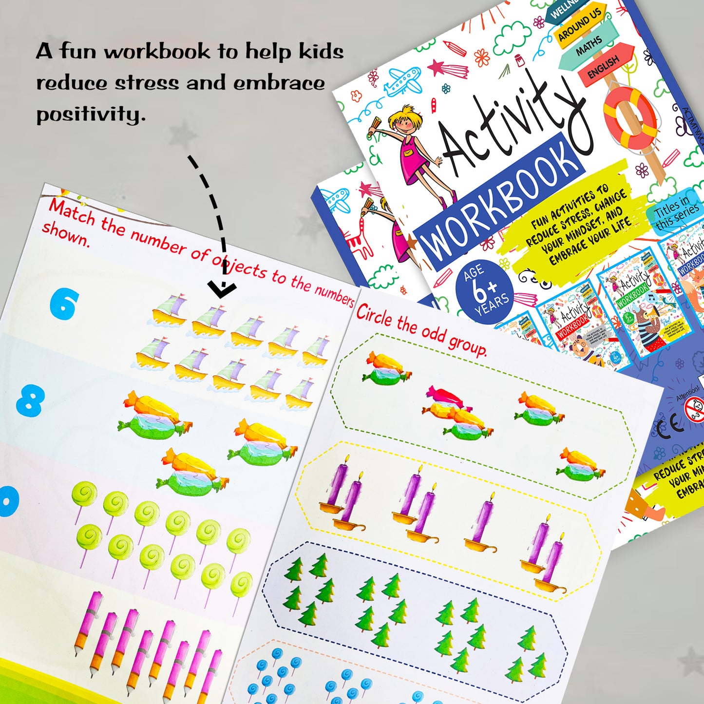 Activity Workbook 6+ Years - 500+ satisfied customers child using workbook