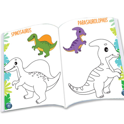 Super Dinosaur Colouring Book