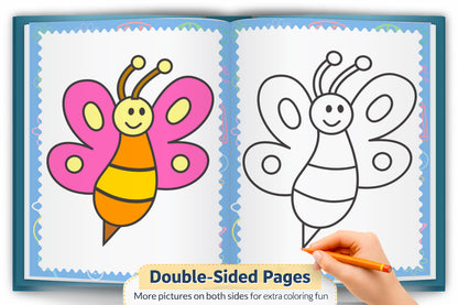 My First Super – Copy to Colour Book | Super Copy & Color Activity Book for Kids | Early Learning Coloring Book