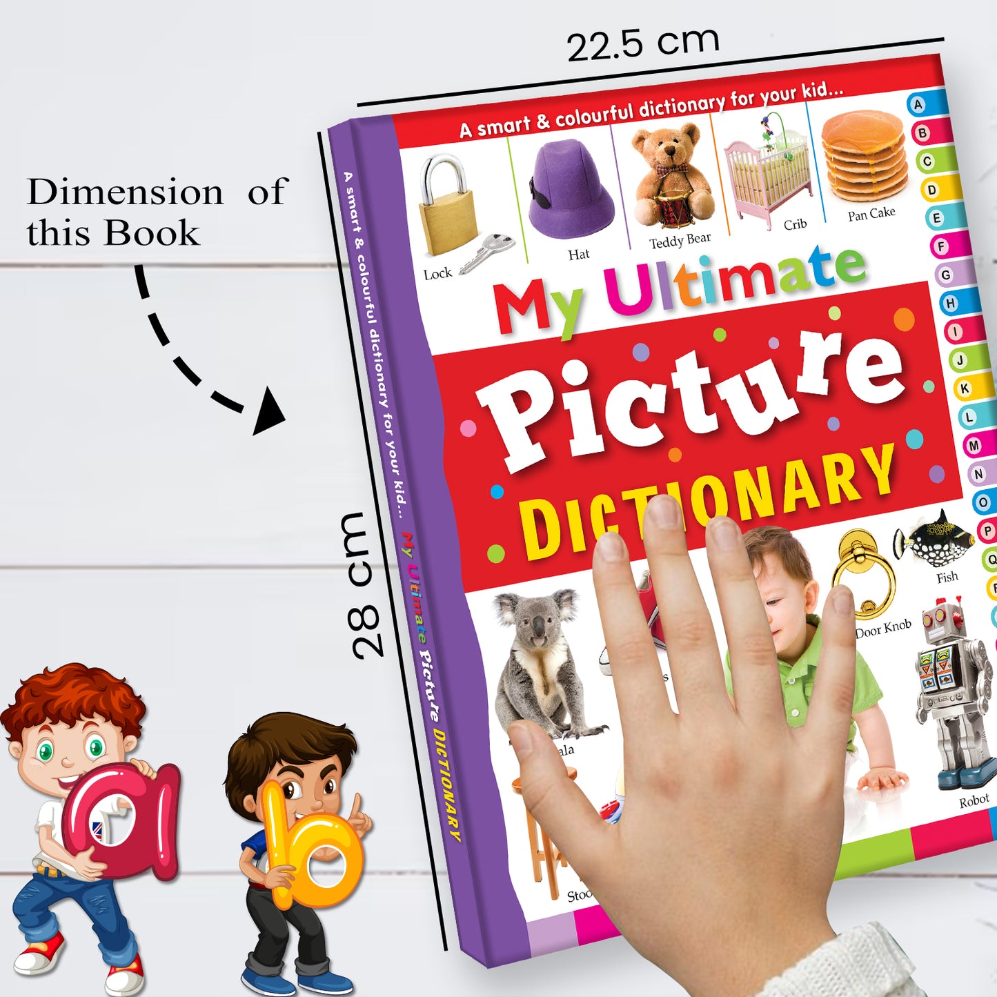 My Ultimate Picture Dictionary | Illustrated Picture Knowledge Book for Kids | Early Learning Vocabulary Book