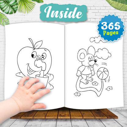 365 Colouring Book - 3A