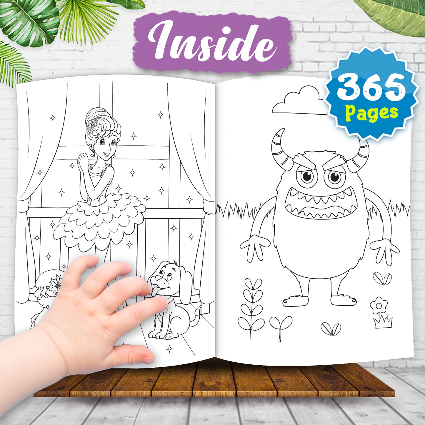 365 Colouring Book - 4A