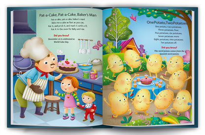 My Fabulous Rhymes Book 2 | Illustrated Nursery Rhymes Book for Early Readers & Early Learning