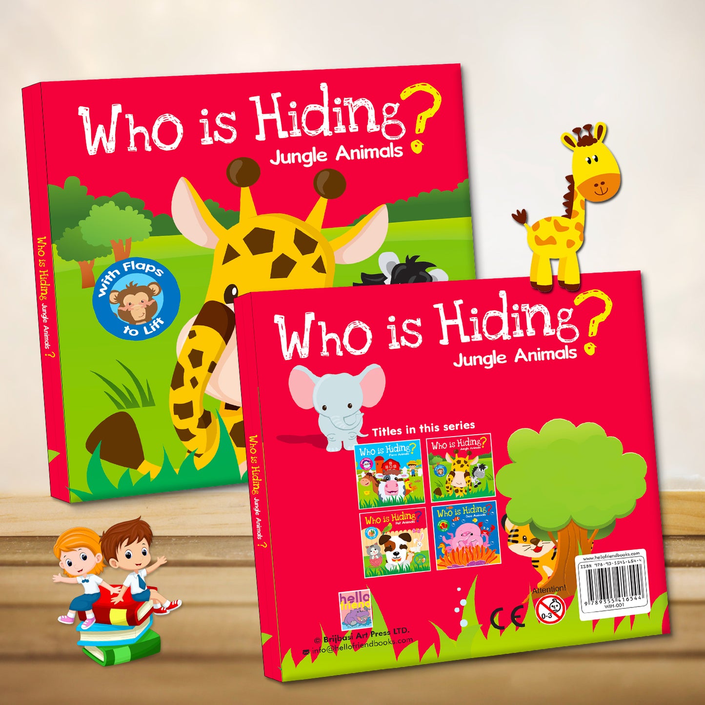 Who is hiding - jungle animals
