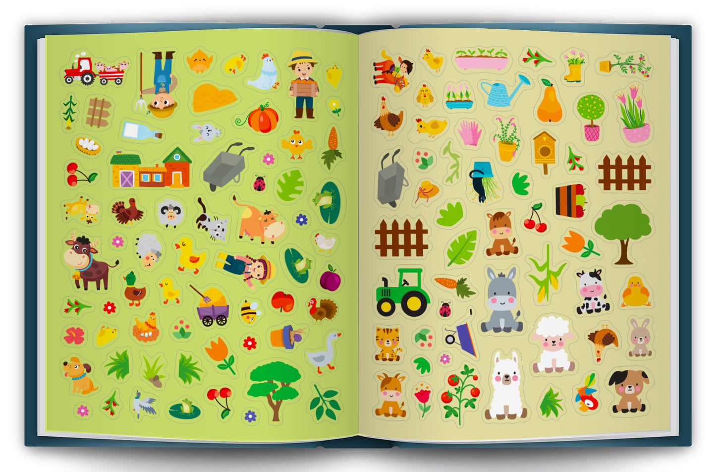 My First 500 Farm Animals Sticker Activity Book | Fun Sticker Book for Kids