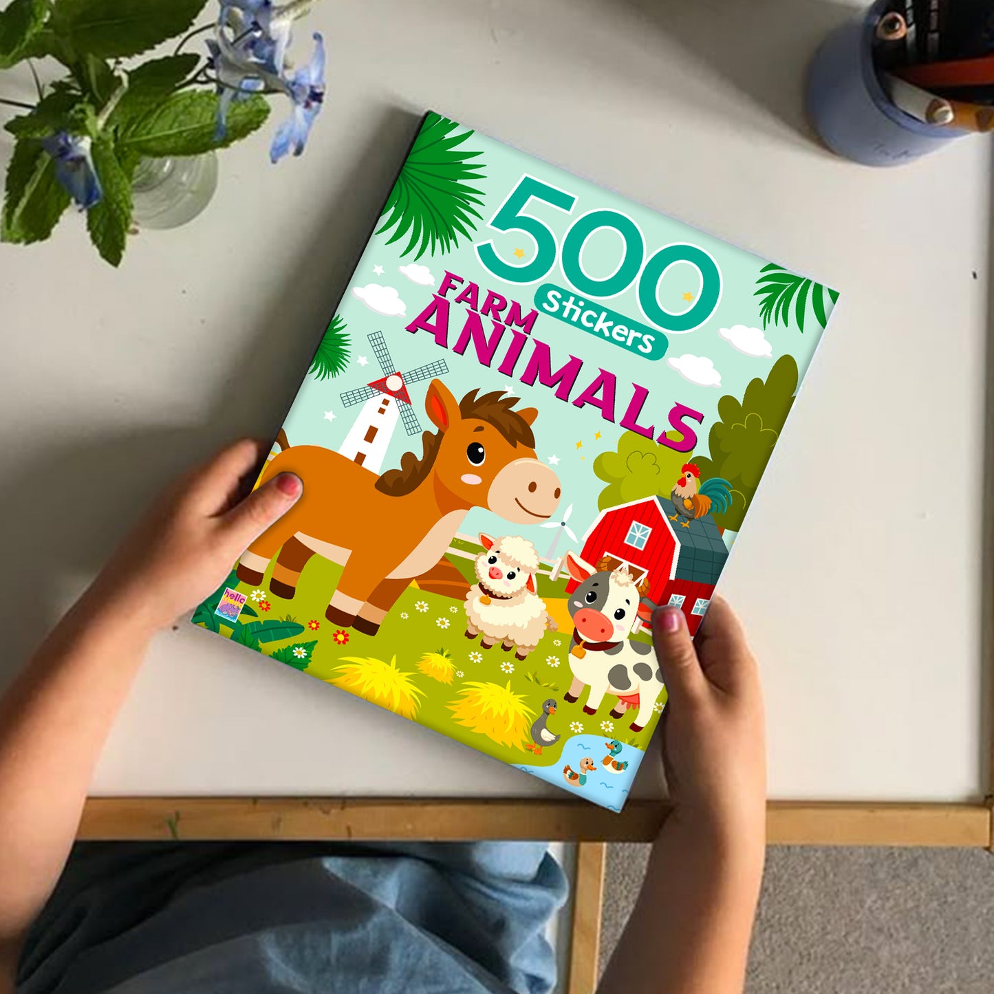 My First 500 Farm Animals Sticker Activity Book | Fun Sticker Book for Kids