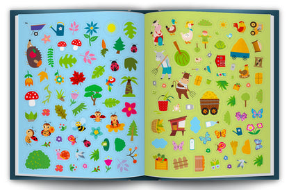 My First 500 Farm Animals Sticker Activity Book | Fun Sticker Book for Kids