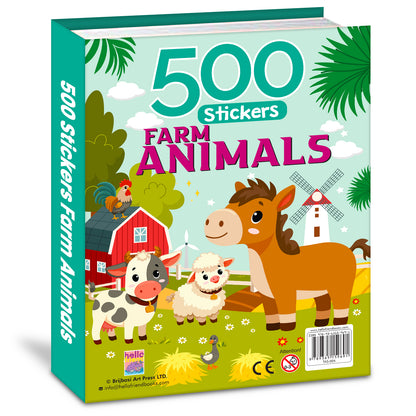 My First 500 Farm Animals Sticker Activity Book | Fun Sticker Book for Kids