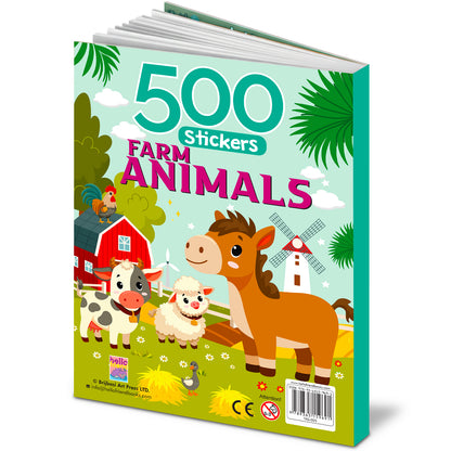 My First 500 Farm Animals Sticker Activity Book | Fun Sticker Book for Kids