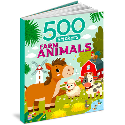 My First 500 Farm Animals Sticker Activity Book | Fun Sticker Book for Kids