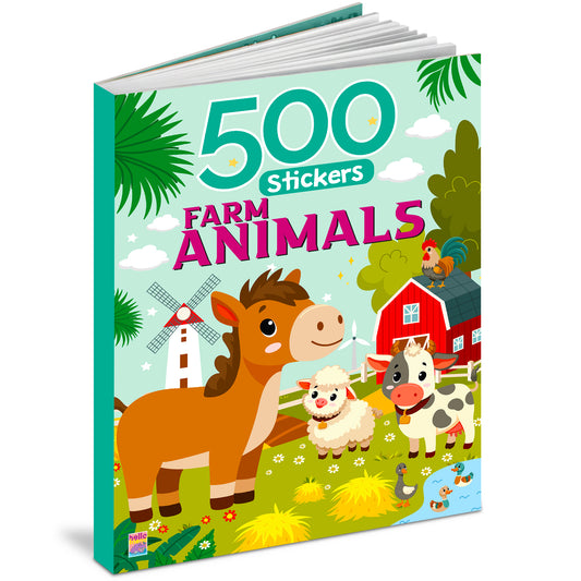 My First 500 Farm Animals Sticker Activity Book | Fun Sticker Book for Kids