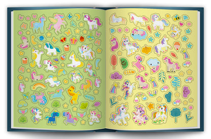 500 Unicorn Stickers Book | Mega Sticker Activity Book for Kids | Creative Play & Fun Learning