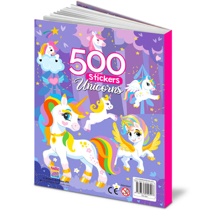 500 Unicorn Stickers Book | Mega Sticker Activity Book for Kids | Creative Play & Fun Learning