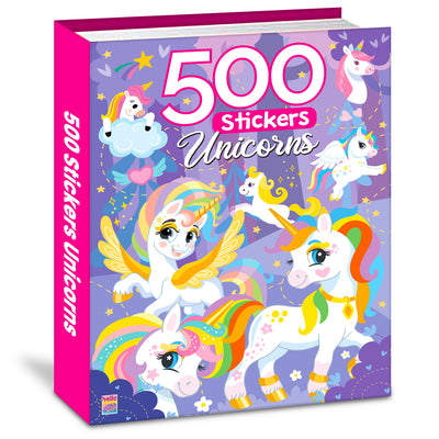 500 Unicorn Stickers Book | Mega Sticker Activity Book for Kids | Creative Play & Fun Learning