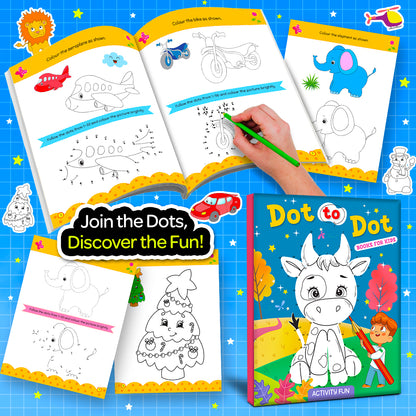 Ultimate Activity 5 in 1 Book Set | 5-in-1 Activity & Colouring Books Collection for Kids