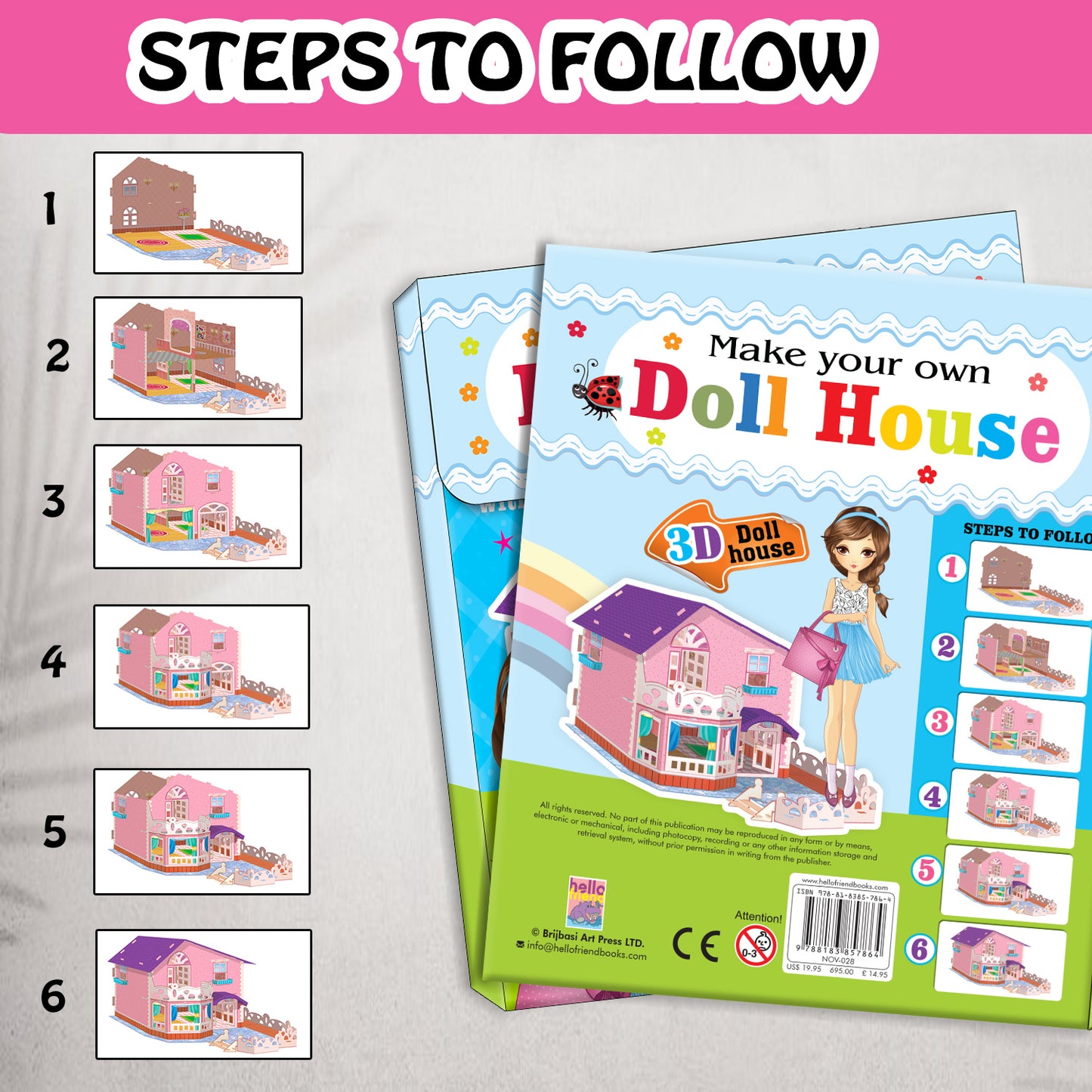Make your own 3D doll house
