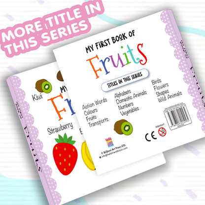 My First Book of Fruits | Fruit Learning Board Book for Toddlers | Early Learning Picture Book
