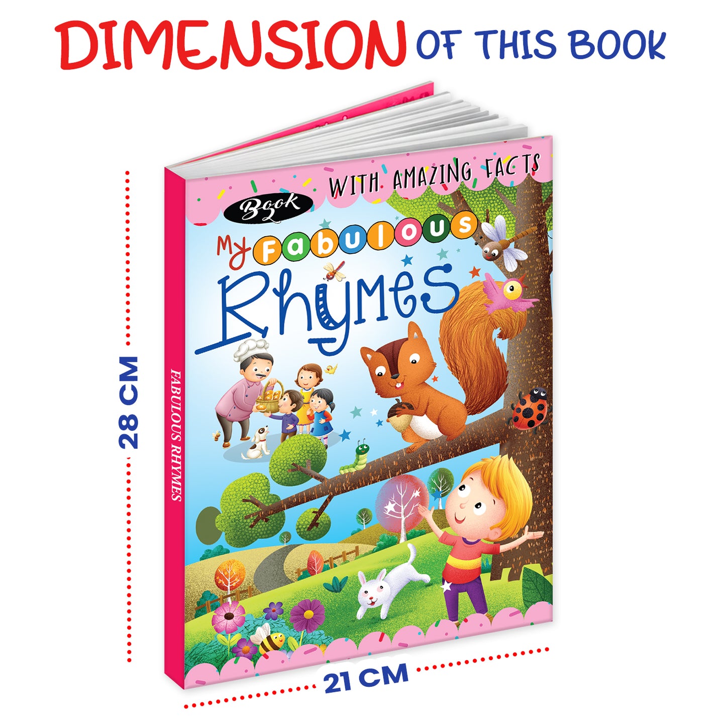 My Fabulous Rhymes Book 2 | Illustrated Nursery Rhymes Book for Early Readers & Early Learning