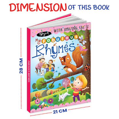 My Fabulous Rhymes Book 2 | Illustrated Nursery Rhymes Book for Early Readers & Early Learning
