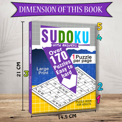 Sudoku Puzzles Book with Solutions - More Titles in Series
