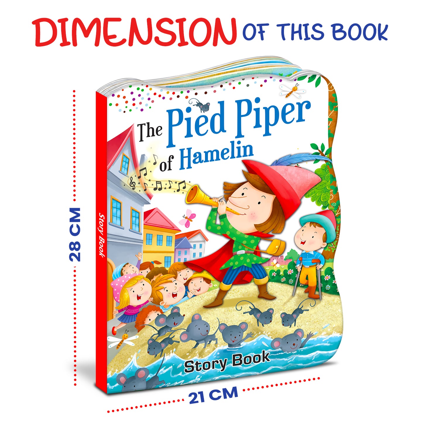 The Pied Piper of Hamelin Story Book | Classic Fairy Tale for Early Readers | Illustrated Story Book for Kids