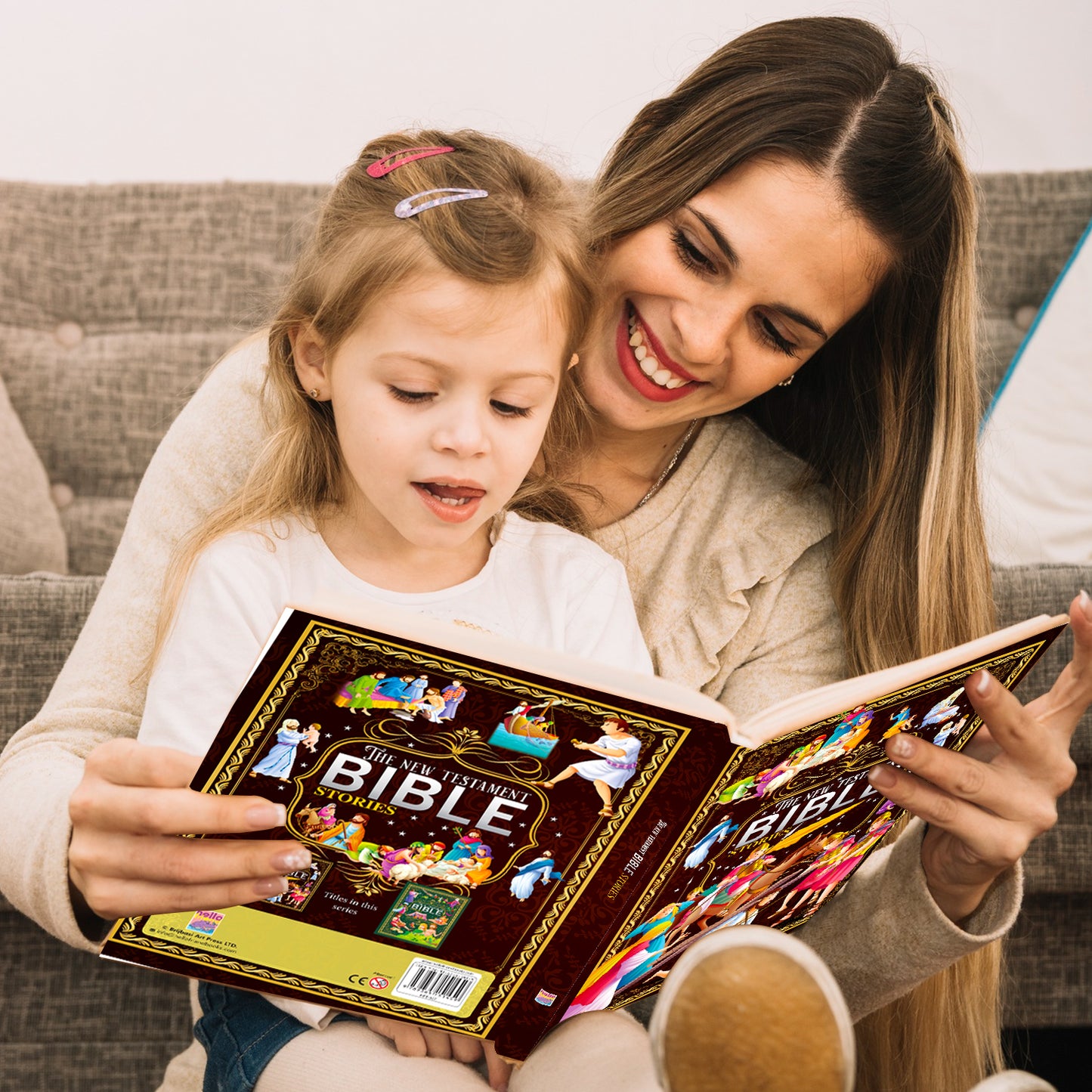 The New Testament Bible Stories | Illustrated Bible Story Book for Kids | Christian Religious Book