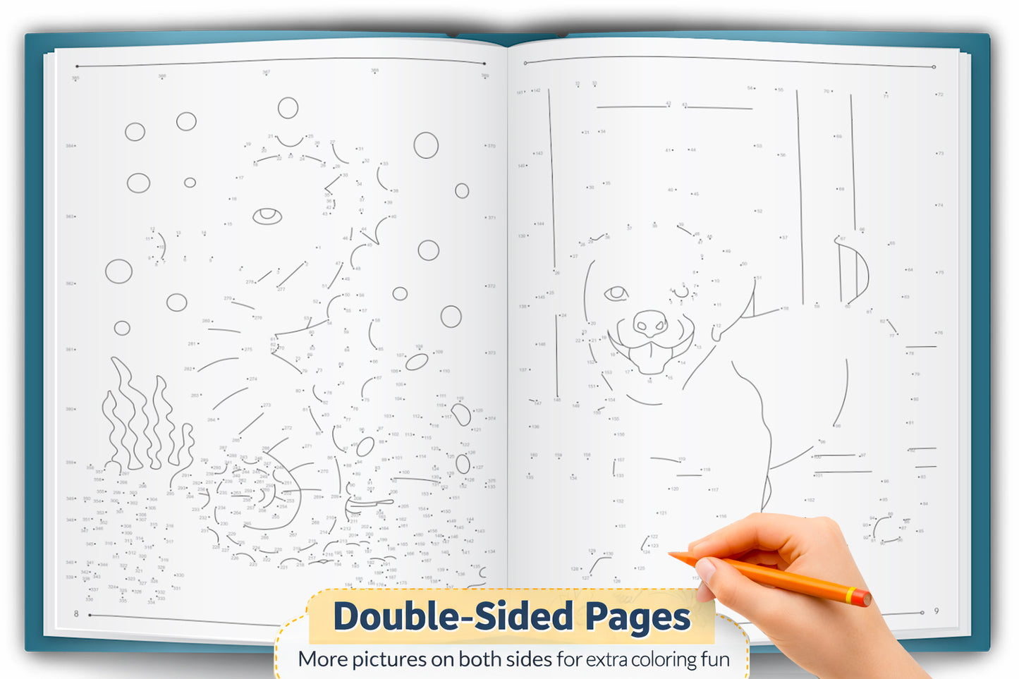 Extraordinary Connecting Dots – Mona Lisa | Dot-to-Dot Activity Book for Kids | Fun Learning Workbook