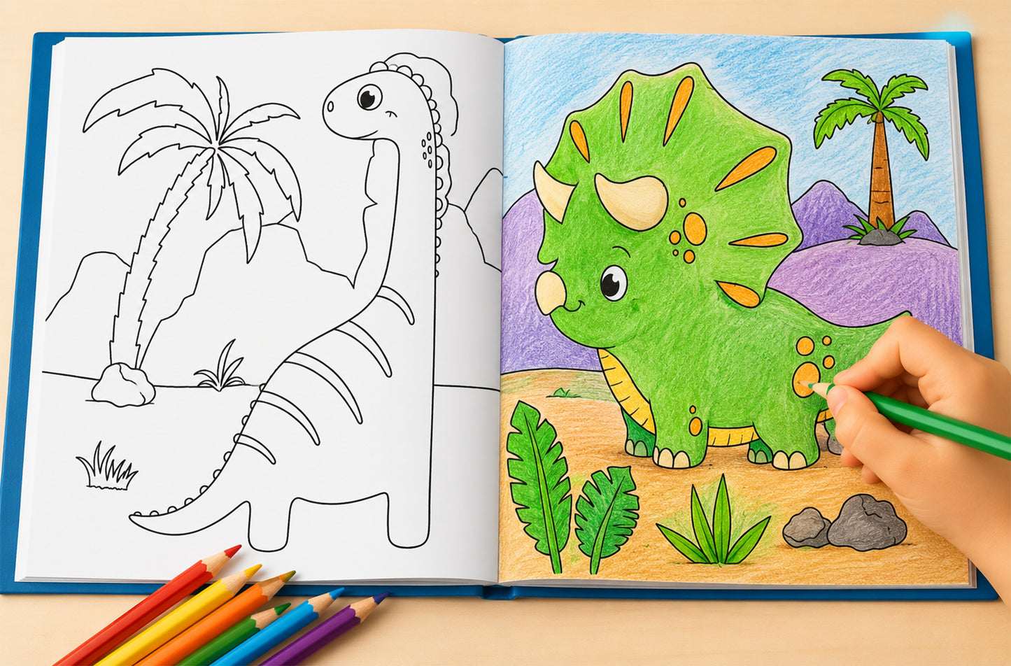 Mighty Dinosaurs Eraser & Pencil Kit - Dimensions