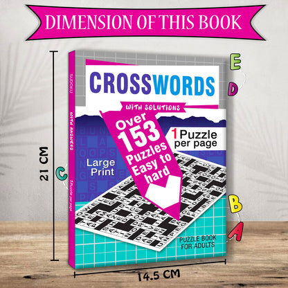 Crossword Puzzles Book with Solutions - More Titles in Series