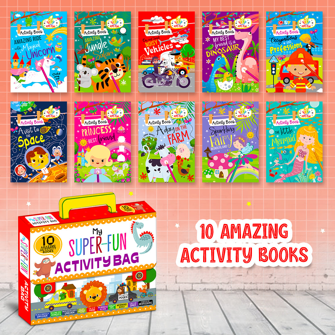 My Super-Fun Activity Bag - Activity Spread