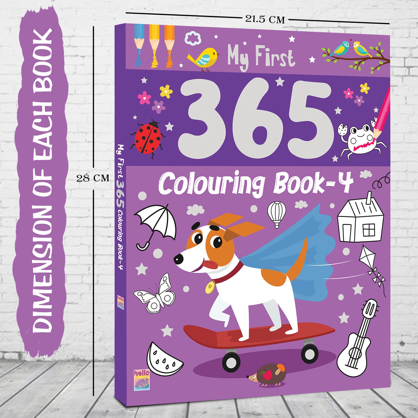 365 Colouring Book - 4A