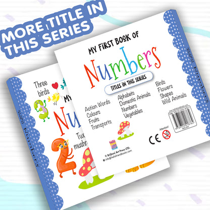 My First Book of Numbers | Number Learning Board Book for Toddlers | Early Learning & Counting