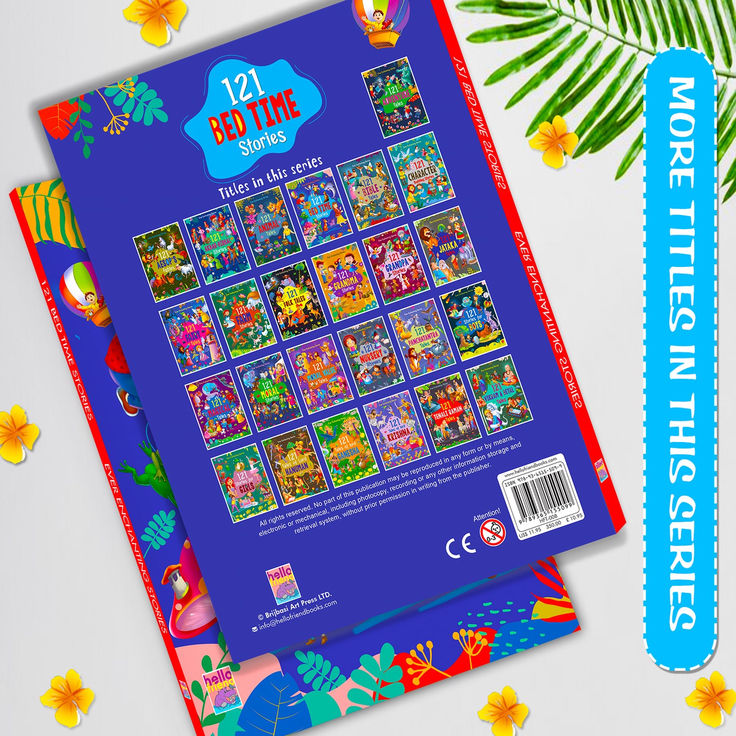 121 Bedtime Traditional Stories | Illustrated Story Book for Kids