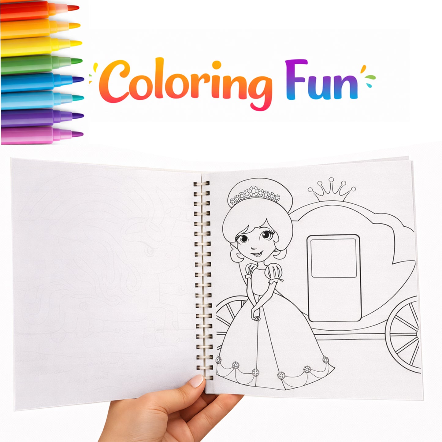 Colouring Fun With Animals | Animal Coloring Book for Kids | Creative Coloring Activity Book