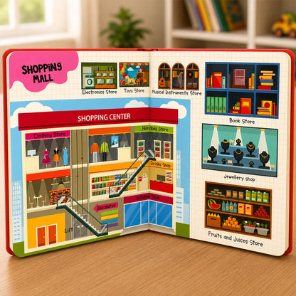Basic Learning Board Book for Kids | Early Learning Book for Toddlers | First Learning Concepts
