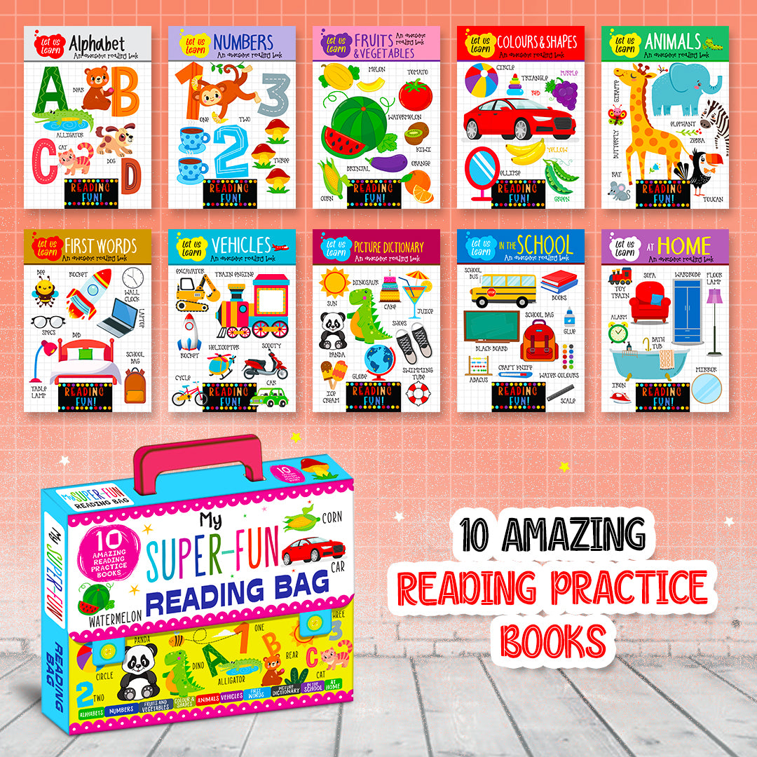 My Super Fun Reading Bag | Learning Activity Kit for Kids | Early Learning Activity Set